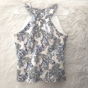 White House Black Market Blouse Printed size 6